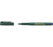 FABER-CASTELL Feutre FINEPEN 1511 0.4mm bleu, 151151