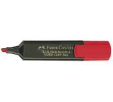 FABER-CASTELL TEXTLINER 48 1-5mm rouge, 154821