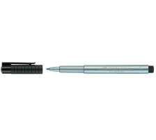 FABER-CASTELL Pitt Artist Pen 1,5mm blau-metallic, 167392