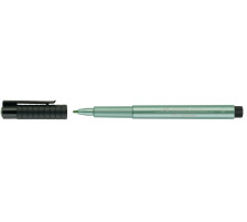 FABER-CASTELL Pitt Artist Pen 1,5mm grn-metallic, 167394