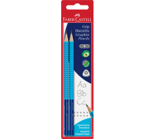 FABER-CASTELL Crayon Grip B ass. 2 pcs., 517093