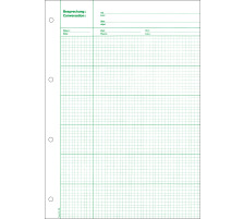 FAVORIT Bloc confrence A4 quadrill 50 feuilles, 530