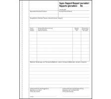 FAVORIT Rapport journalier blanc/blanc, D/F/I, 9176 OK N