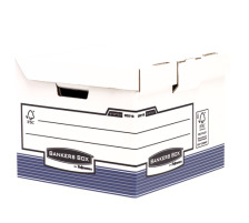 FELLOWES Flip Top Cube bleu 35x28x35 cm, 21601