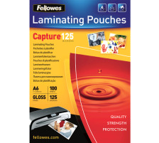 FELLOWES Pochette plast.125mic A6 glossy 100 pcs., 5307201