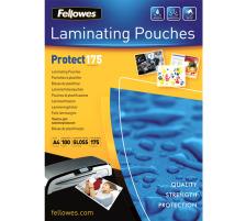 FELLOWES Pochette plast.175mic A4 glossy 100 pcs., 5308703