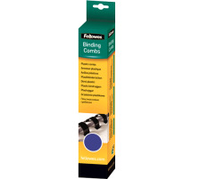 FELLOWES Plastikbindercken 12.5 mm blau, rund 25 Stck, 5331302