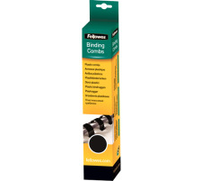 FELLOWES Plastikbindercken 12.5 mm schwarz, rund 25 Stck, 5331502