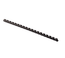FELLOWES Plastikbindercken 6mm schwarz 100 Stck, 5345307
