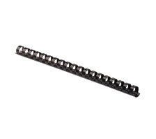 FELLOWES Plastikbindercken 10 mm schwarz, rund 100 Stck, 5346108