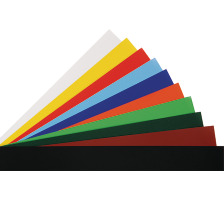 FOLIA Glanzpapier 35x50cm farbig ass., gummiert 50 Blatt, 07.7000.2