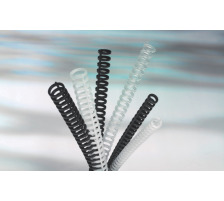 GBC Bindercken 16mm A4 schwarz, 34 Ringe 50 Stck, 387357E
