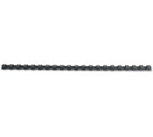 GBC Plastikbindrcken 14mm A4 schwarz, 21 Ringe 100 Stck, 4028178