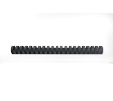 GBC Plastikbindercken 28mm A4 schwarz, 21 Ringe 50 Stck, 4028183