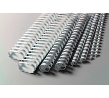 GBC Plastikbindrcken 6mm A4 weiss, 21 Ringe 100 Stck, 4028193