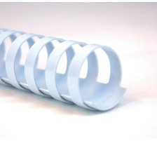 GBC Plastikbindrcken 14mm A4 weiss, 21 Ringe 100 Stck, 4028198
