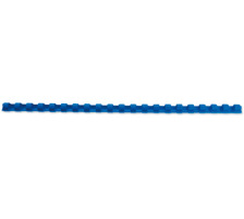 GBC Plastikbindrcken 8mm A4 blau, 21 Ringe 100 Stck, 4028234