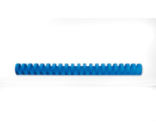 GBC Plastikbindrcken 22mm A4 blau, 21 Ringe 100 Stck, 4028622