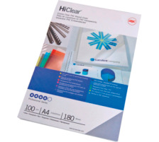GBC Folie PVC 0,20mm A4 transparent 50 Stck, 41605E