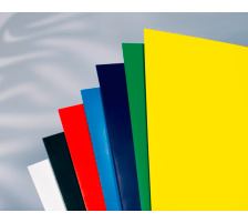 GBC HiGloss Cover A4 bleu, 250g 100 pcs., CE020020