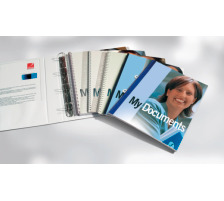 GBC Bandes p. reliuere PP A4 21 troux, US 100 pcs., IB195020
