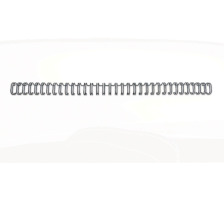 GBC Baguettes de reliure 6mm A4 noir, 34 anneaux 100 pcs., RG810410