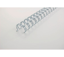 GBC Baguettes de reliure 9.5mm A4 blanc, 34 anneaux 100 pcs., RG810670