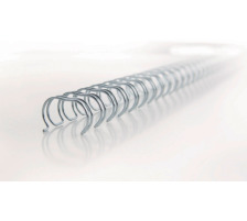 GBC Baguettes de reliure 12mm A4 blanc, 34 anneaux 100 pcs., RG810870