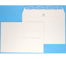 GOESSLER Enveloppe Renova a/fentre C5 100g, gris 500 pcs., 1365