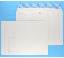 GOESSLER Enveloppe Renova a/fentre C4 120g, gris 250 pcs., 1382
