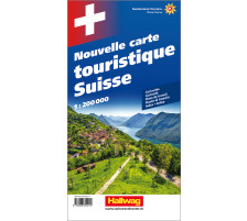 HALLWAG Carte nouvelle Suisse 1:200'000, 382830001