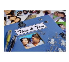 HAMA Album Fine Art 360x320mm, bleu 25 pages, 10611