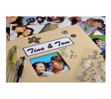 HAMA Album Fine Art 240x170mm, taupe 25 pages, 113675