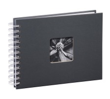 HAMA Album Fine Art 240x170mm, gris 25 pages blanc, 2111