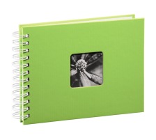 HAMA Album Fine Art 240x170mm, kiwi 25 pages blanc, 2114