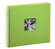 HAMA Album Fine Art 280x240mm, kiwi 25 pages blanc, 2115