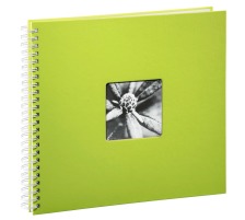 HAMA Album Fine Art 360x320mm, kiwi 25 pages blanc, 2116