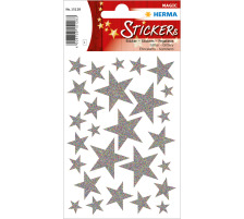 HERMA Sticker Etoile argent 27 pcs. /1 flls., 15128