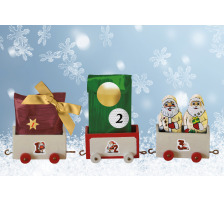 HERMA Sticker Advent noir 24 pcs. /2 flls., 15255