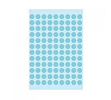 HERMA Marqueurs 8mm bleu 540 pcs., 1843