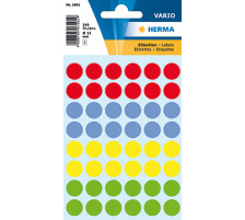 HERMA Marqueurs 13mm couleurs ass. 240 pcs., 1851