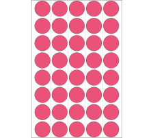 HERMA Markierungspunkte 12mm pink 240 Stck, 1856