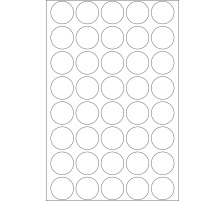 HERMA Marqueurs 13mm blanc 240 pcs., 1860