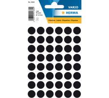HERMA Marqueurs 13mm noir 240 pcs., 1869