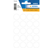 HERMA Marqueurs 19mm blanc 100 pcs., 1870