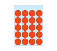 HERMA Marqueurs 19mm rouge 100 pcs., 1872