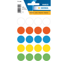 HERMA Marqueurs 19mm couleurs ass. 100 pcs., 1881