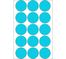 HERMA Marqueurs 32mm bleu 480 pcs./32 flls., 2273