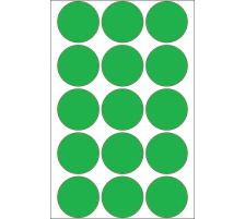 HERMA Marqueurs 32mm vert 480 pcs./32 flls., 2275