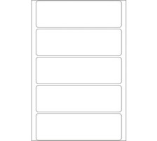 HERMA Etiquettes 31100mm blanc 160 pcs., 2550
